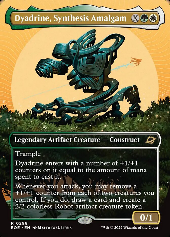 Dyadrine, Synthesis Amalgam - Borderless
