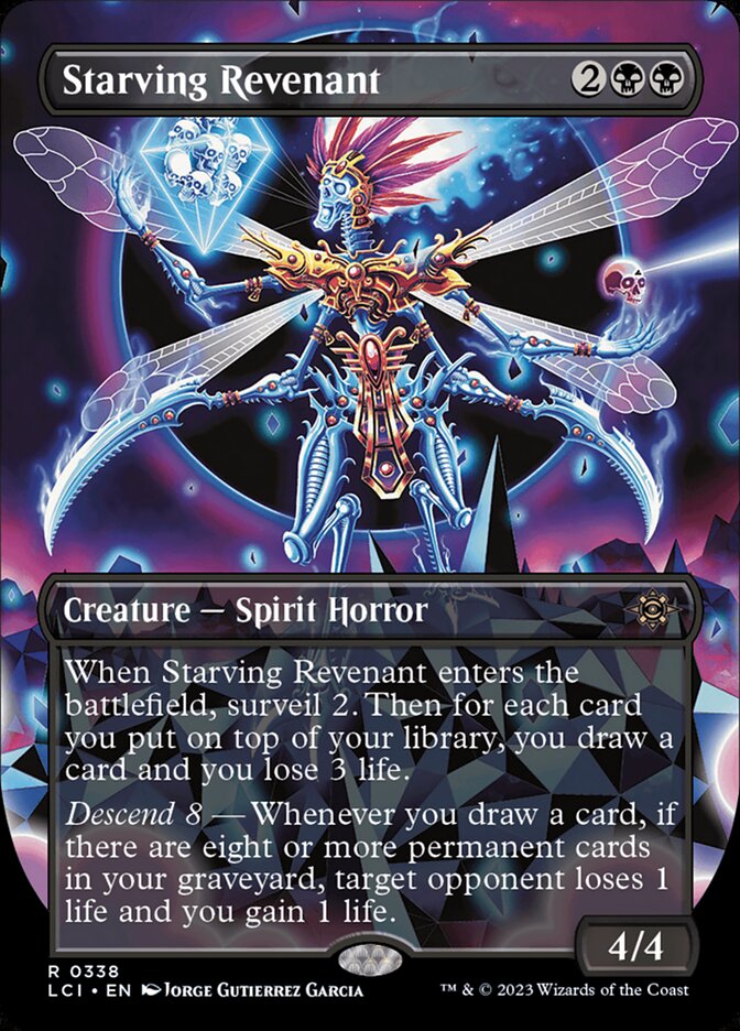Starving Revenant - Borderless - Foil