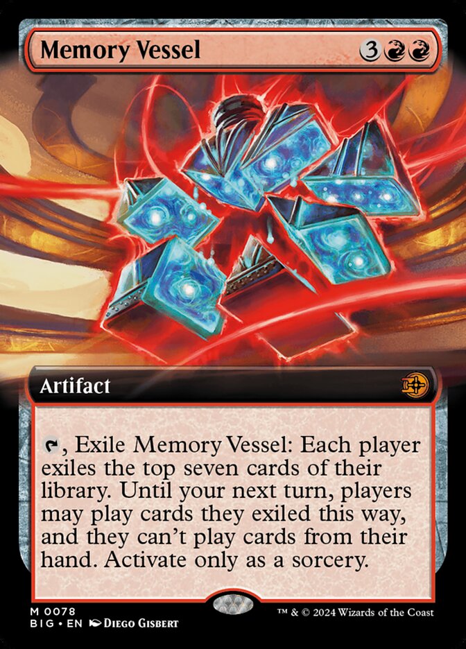 Memory Vessel - Extended Art - Foil
