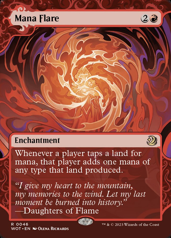Mana Flare - Borderless - Foil