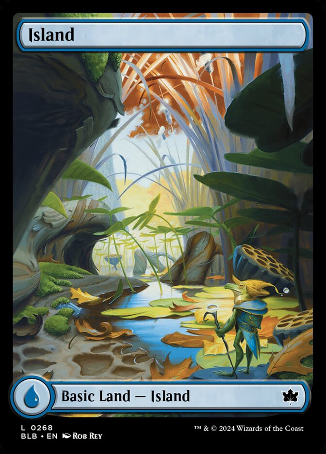 Island - Full Art (Autumn) - Foil