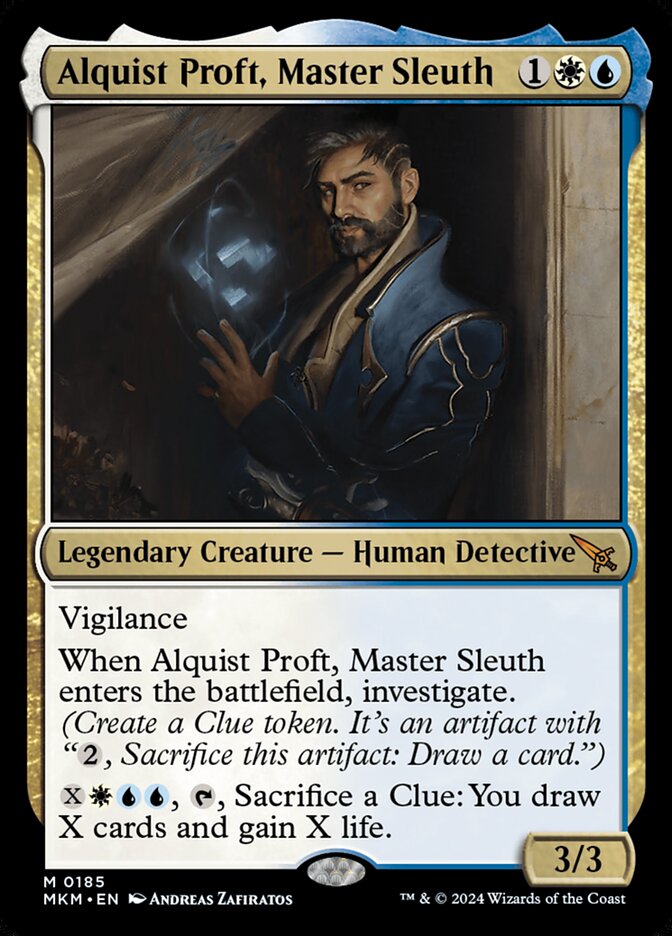 Alquist Proft, Master Sleuth