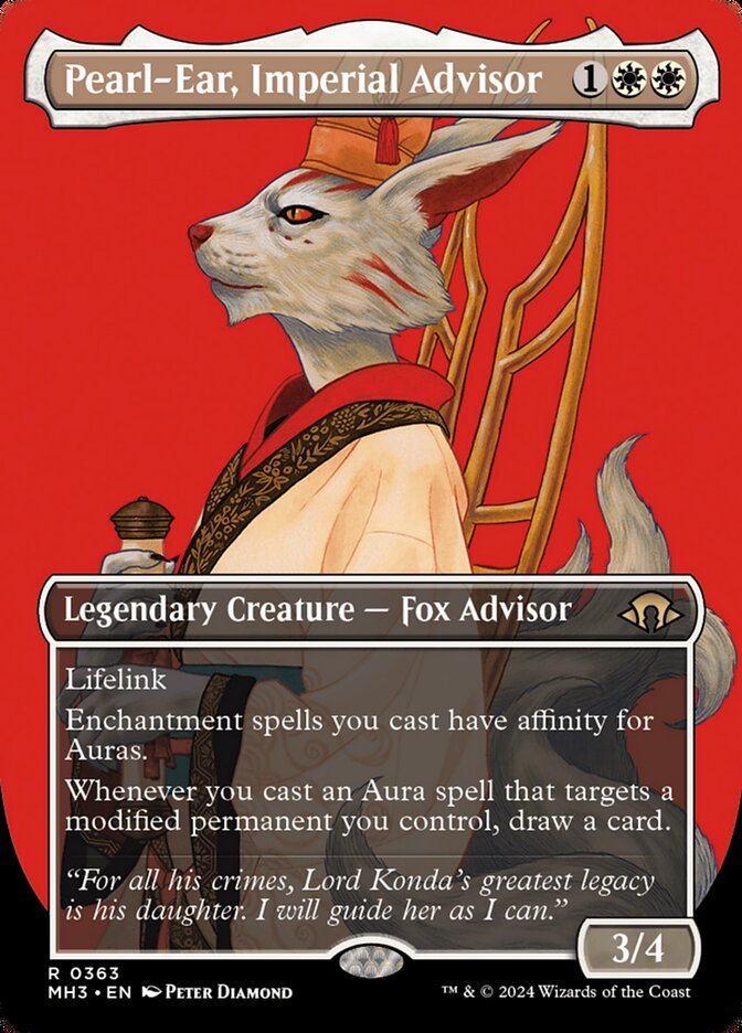 Pearl-Ear, Imperial Advisor - Borderless - Foil