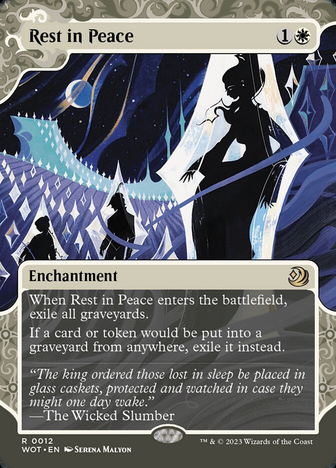 Rest in Peace - Borderless - Foil