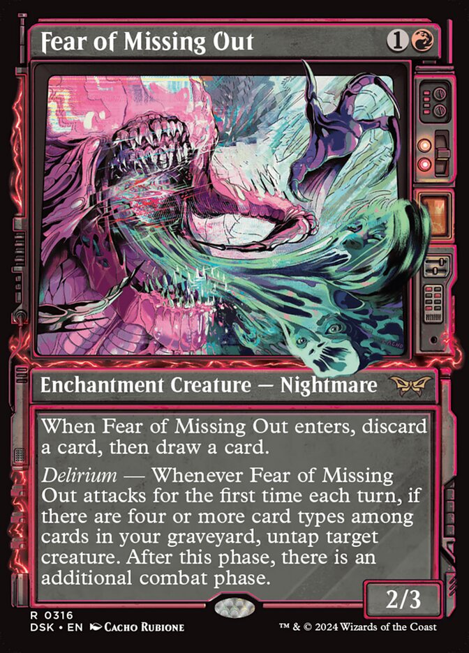 Fear of Missing Out - Showcase - Foil