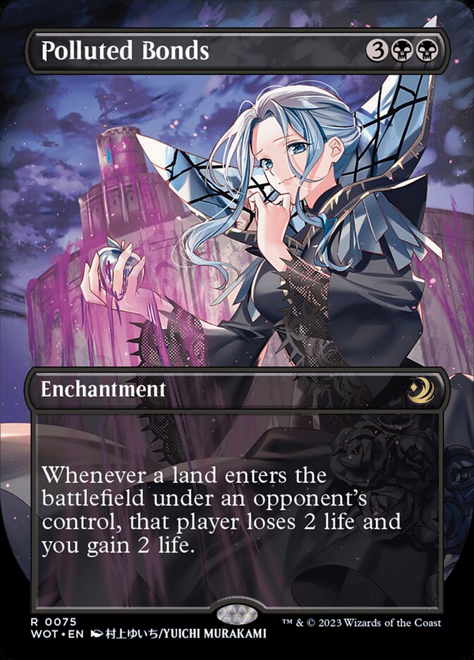 Polluted Bonds - Borderless - Anime - Foil