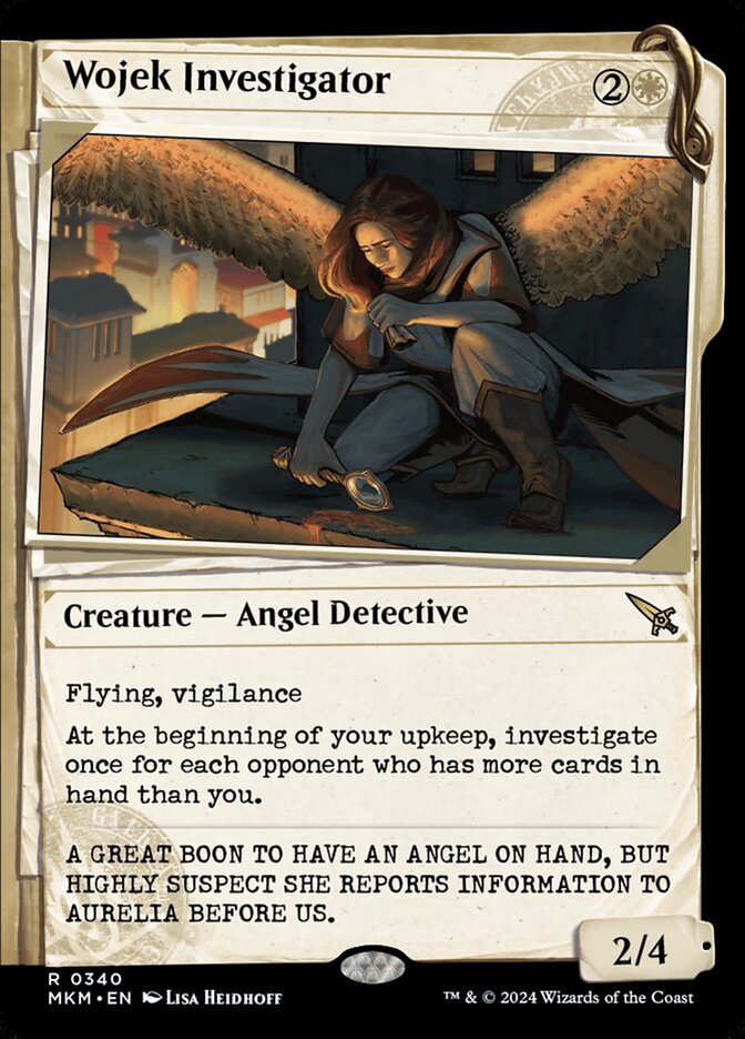 Wojek Investigator - Dossier - Foil