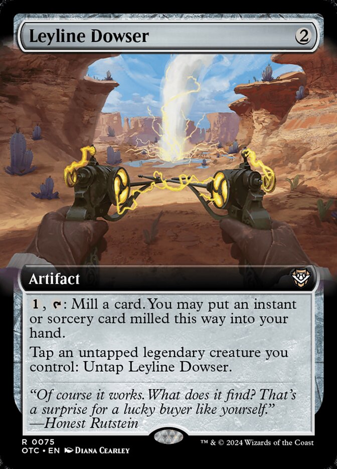 Leyline Dowser - Extended Art - Foil