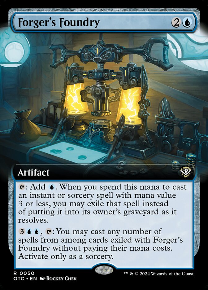 Forger's Foundry - Extended Art - Foil