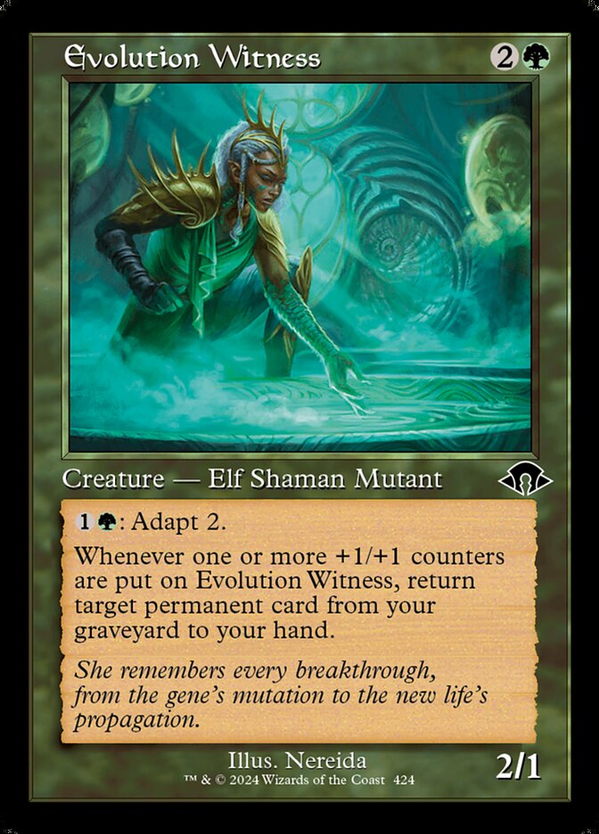 Evolution Witness - Retro Frame - Foil