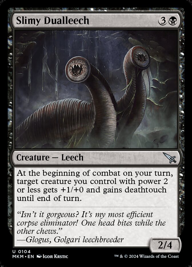 Slimy Dualleech - Foil