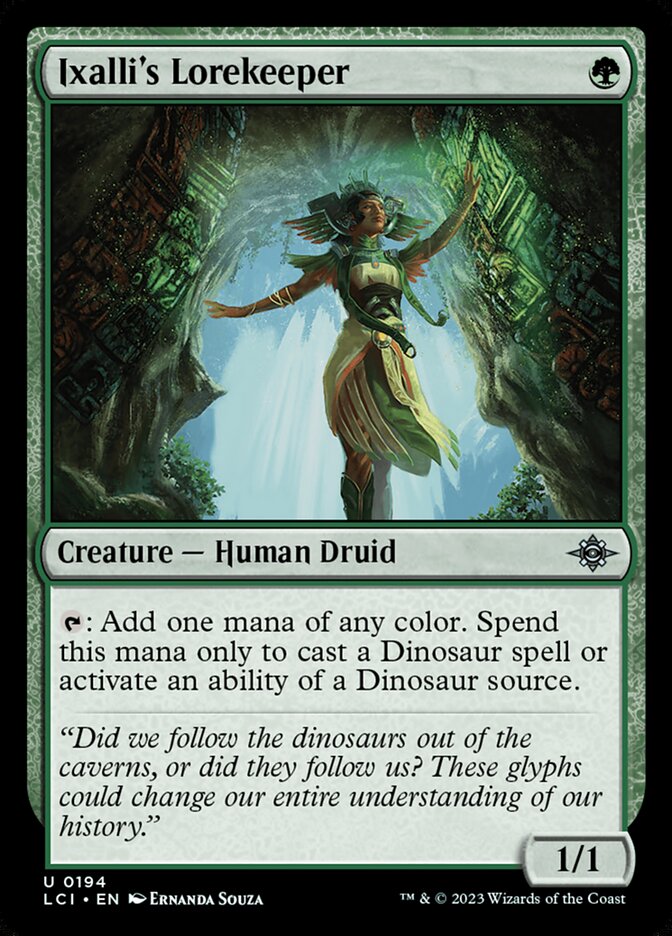 Ixalli's Lorekeeper - Foil