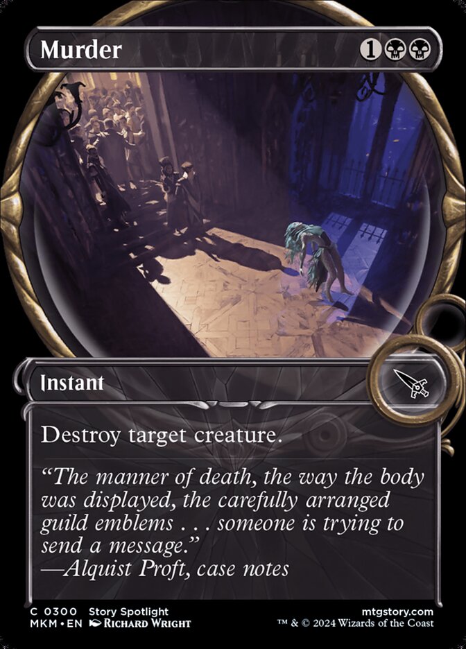 Murder - Magnified - Foil