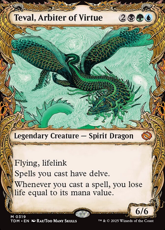 Teval, Arbiter of Virtue - Showcase - Foil