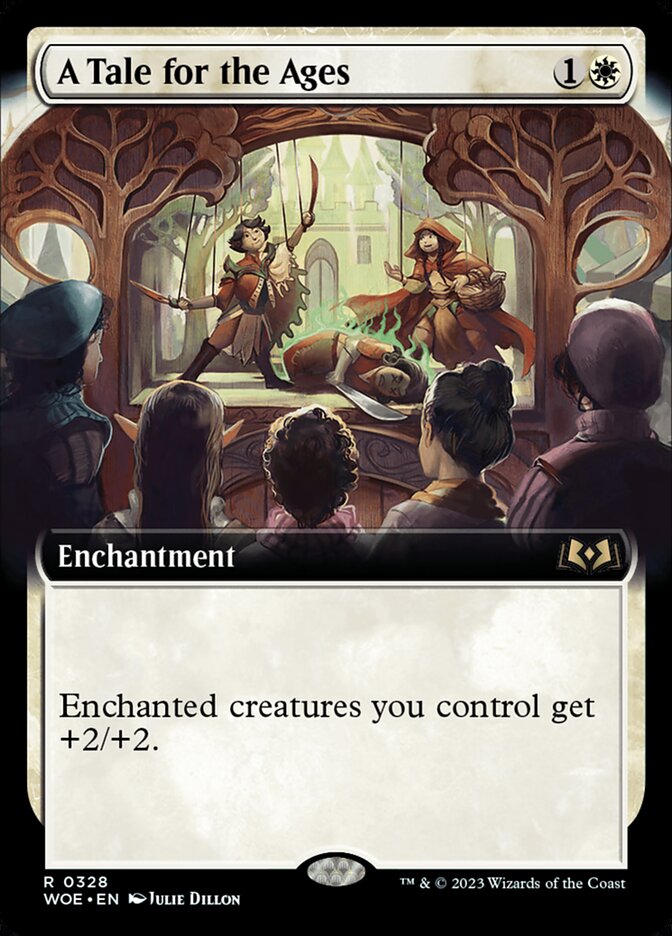 A Tale for the Ages - Extended Art - Foil