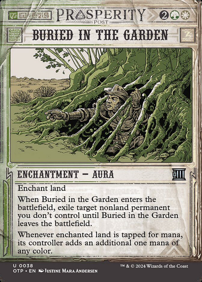 Buried in the Garden - Prosperity - Foil