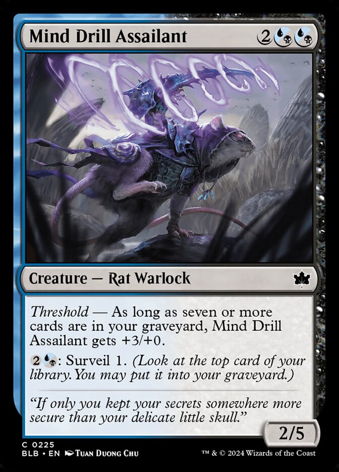 Mind Drill Assailant - Foil