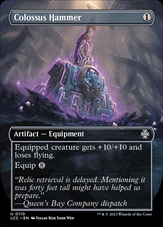 Colossus Hammer - Borderless - Foil