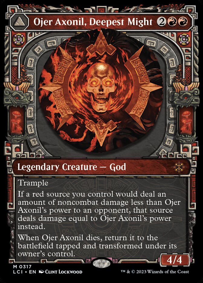 Ojer Axonil, Deepest Might // Temple of Power - Showcase - Foil