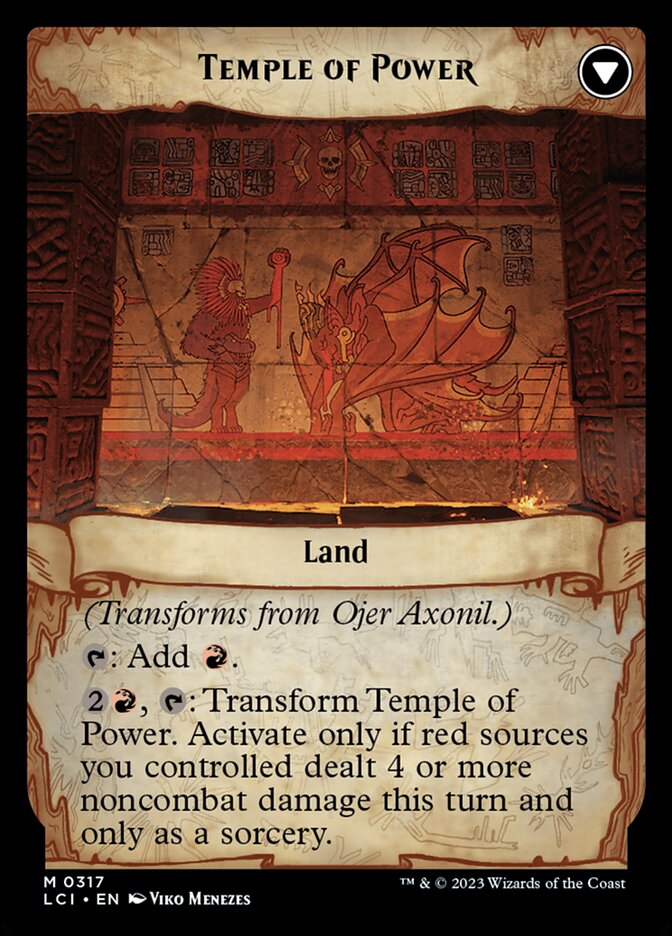 Ojer Axonil, Deepest Might // Temple of Power - Showcase - Foil