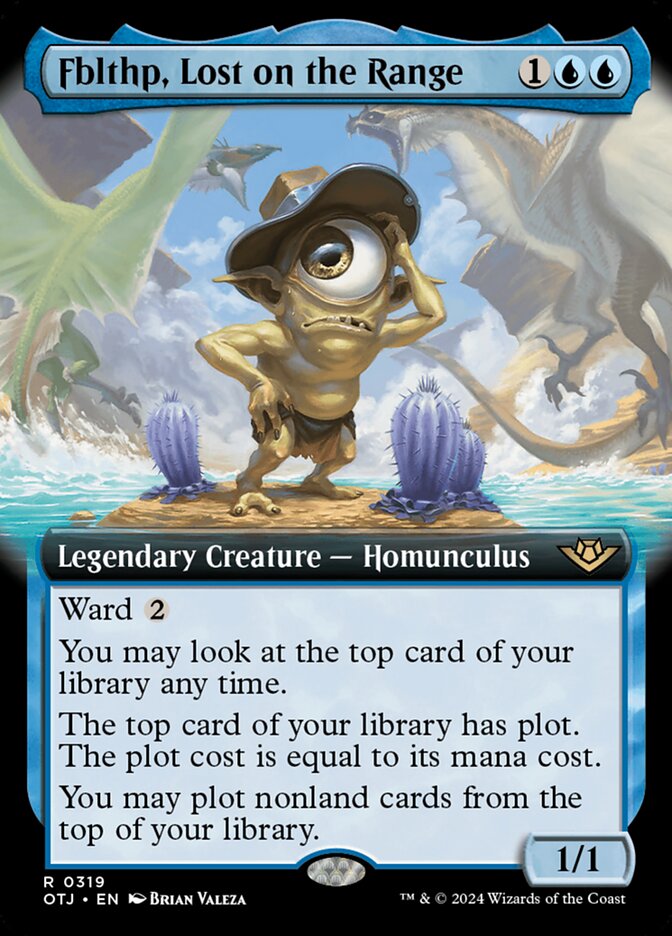 Fblthp, Lost on the Range - Extended Art