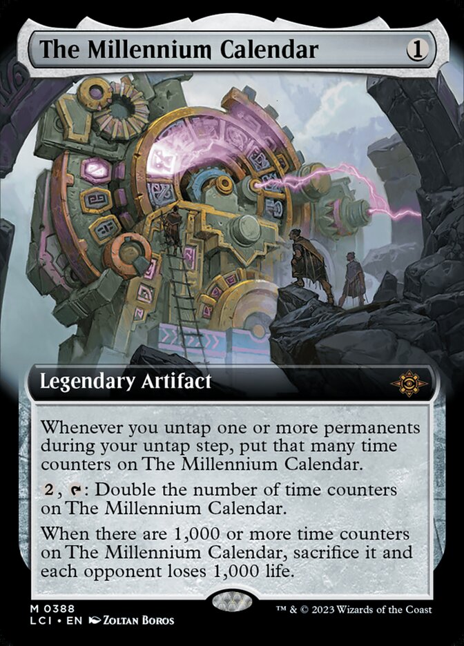 The Millennium Calendar - Extended Art - Foil