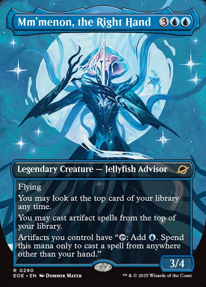 Mm'menon, the Right Hand - Borderless - Foil