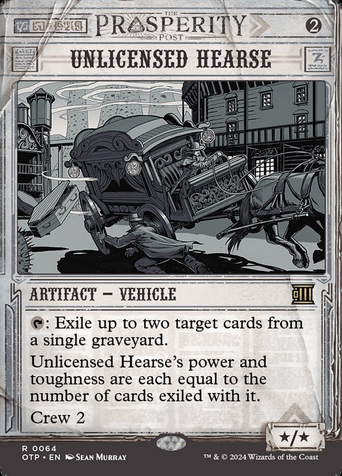 Unlicensed Hearse - Prosperity - Foil