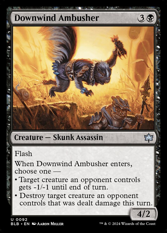 Downwind Ambusher - Foil