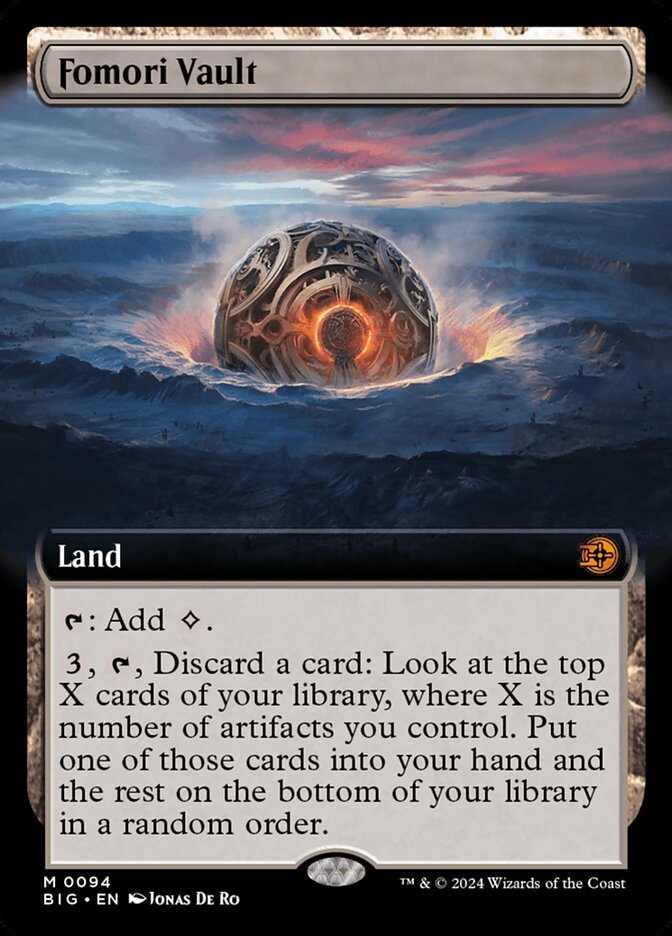 Fomori Vault - Extended Art - Foil