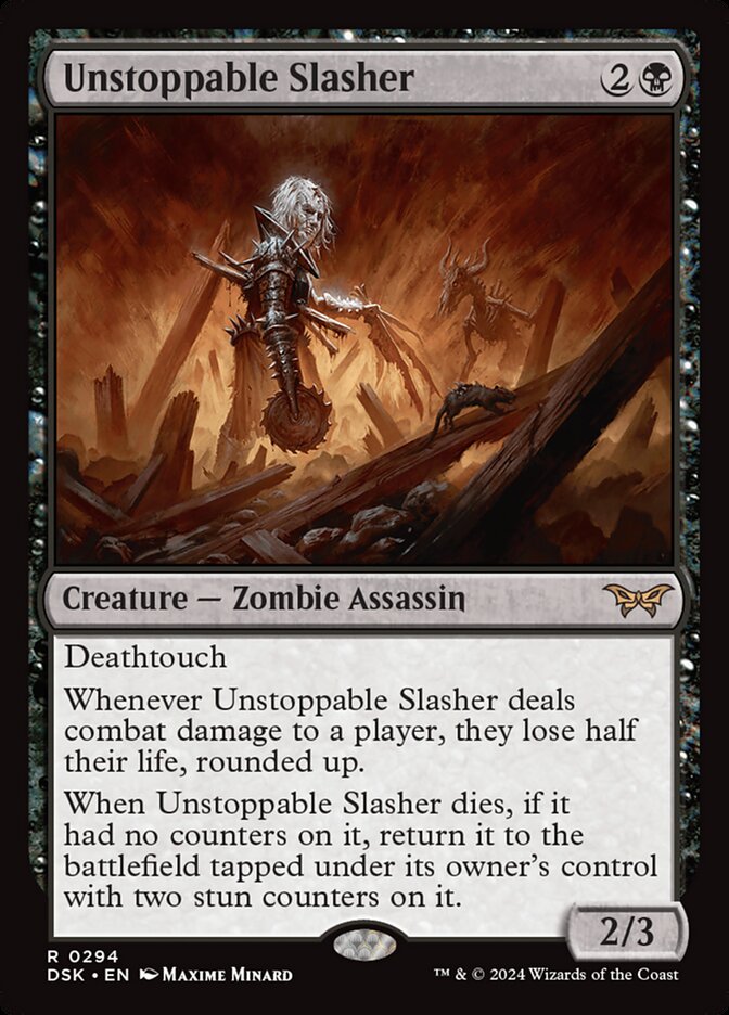 Unstoppable Slasher - Lurking Evil - Foil