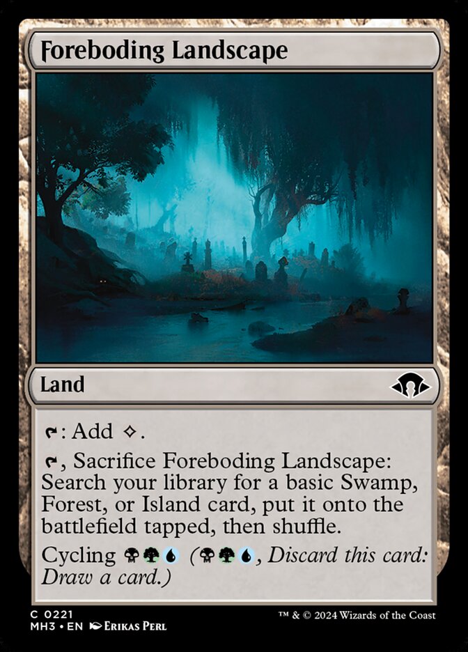 Foreboding Landscape - Foil