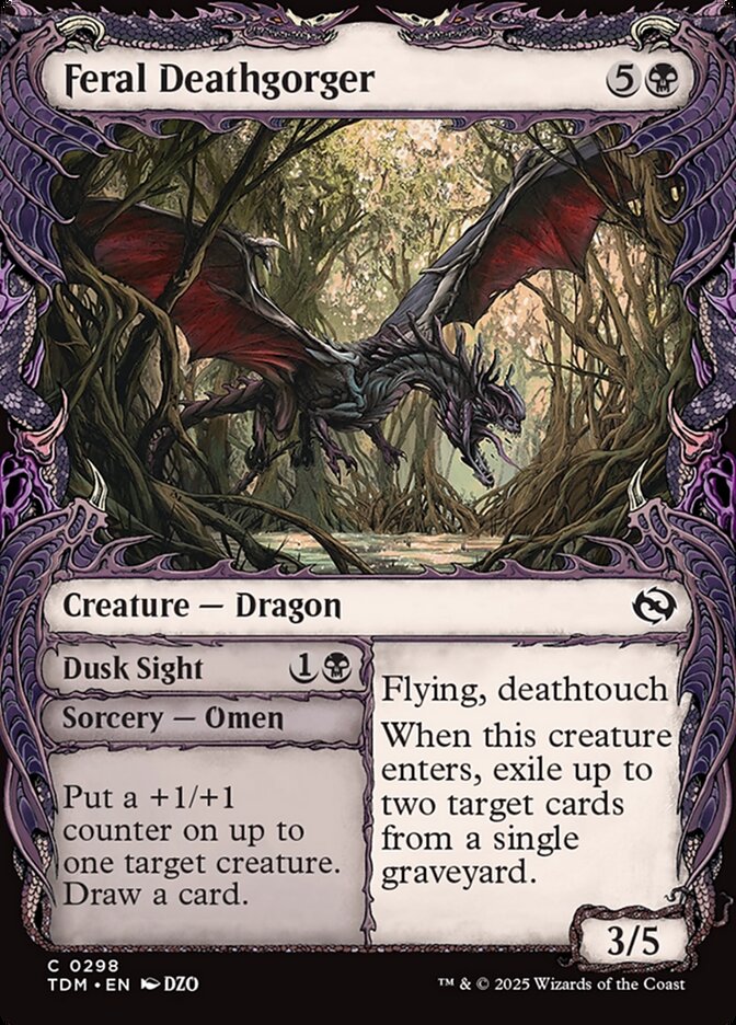 Feral Deathgorger // Dusk Sight - Showcase - Foil