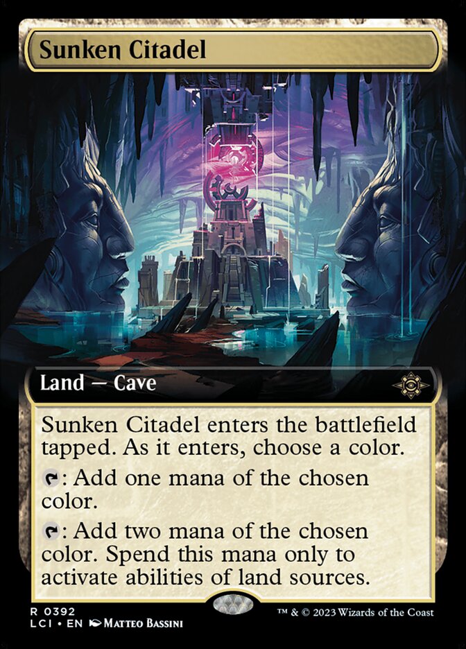 Sunken Citadel - Extended Art - Foil