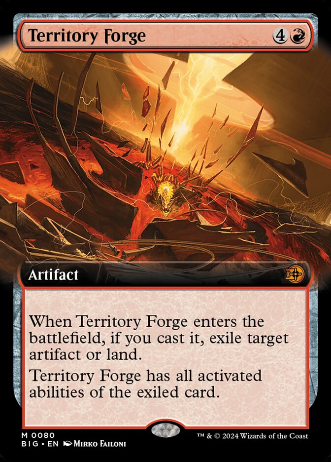 Territory Forge - Extended Art - Foil