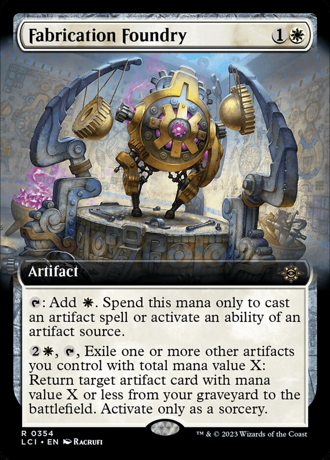 Fabrication Foundry - Extended Art - Foil
