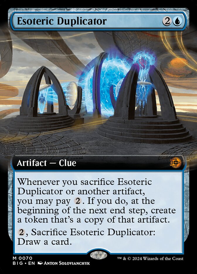 Esoteric Duplicator - Extended Art - Foil