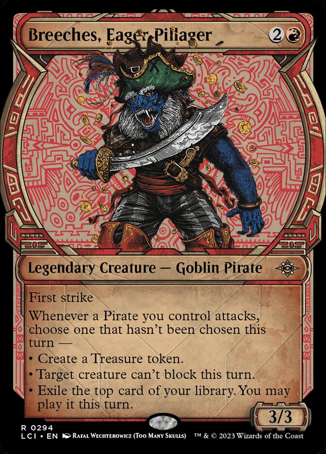 Breeches, Eager Pillager - Showcase - Foil
