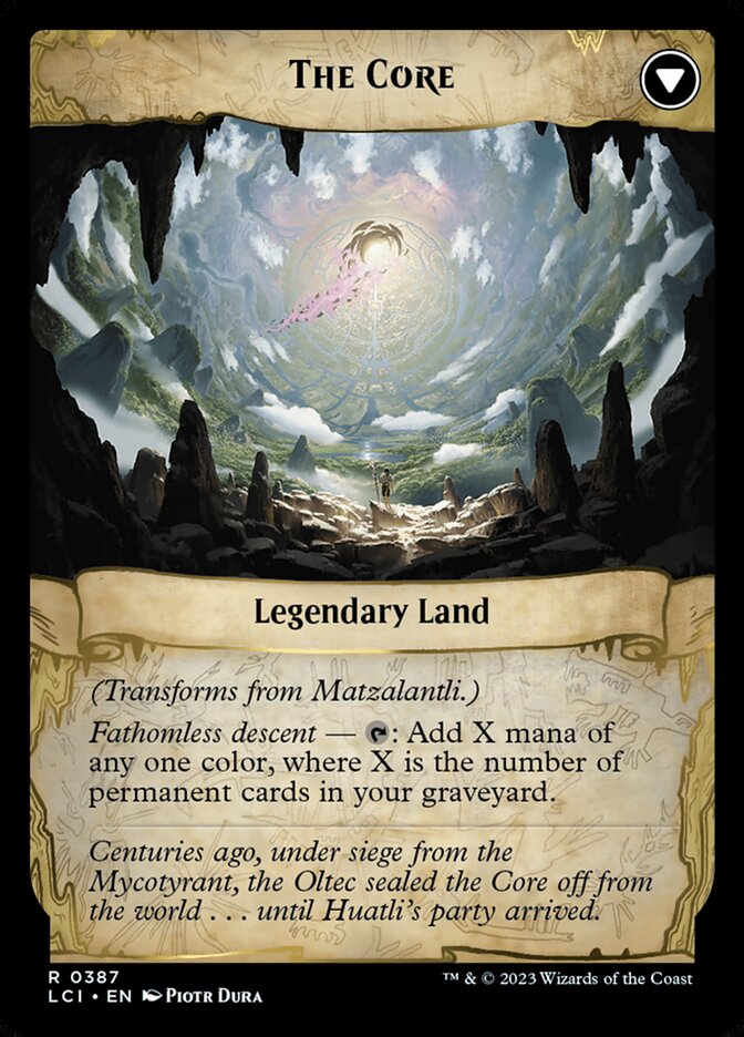 Matzalantli, the Great Door // The Core - Extended Art