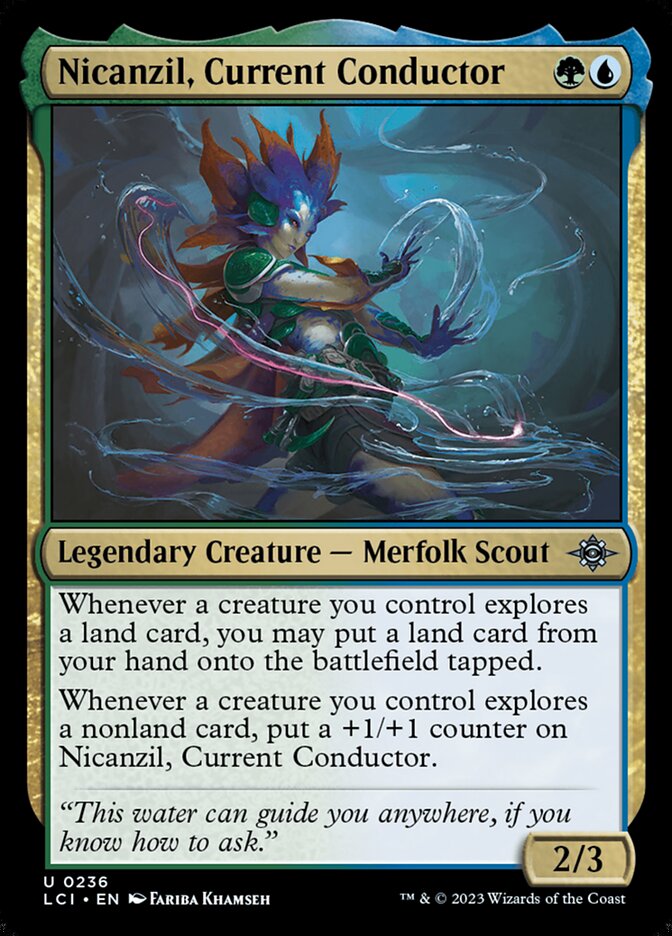 Nicanzil, Current Conductor - Foil