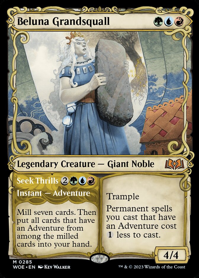 Beluna Grandsquall // Seek Thrills - Showcase - Foil