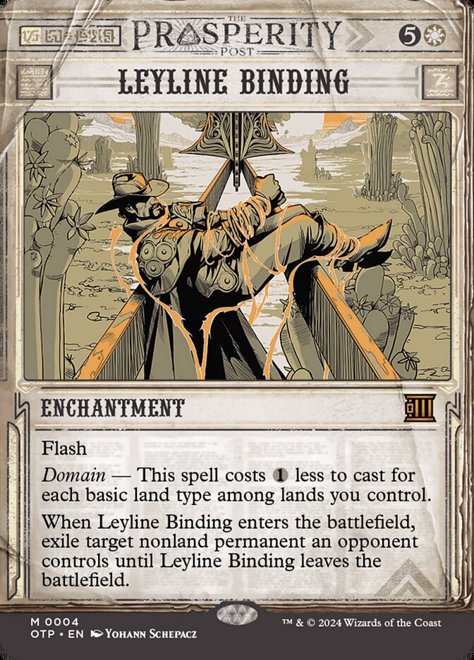Leyline Binding - Prosperity - Foil