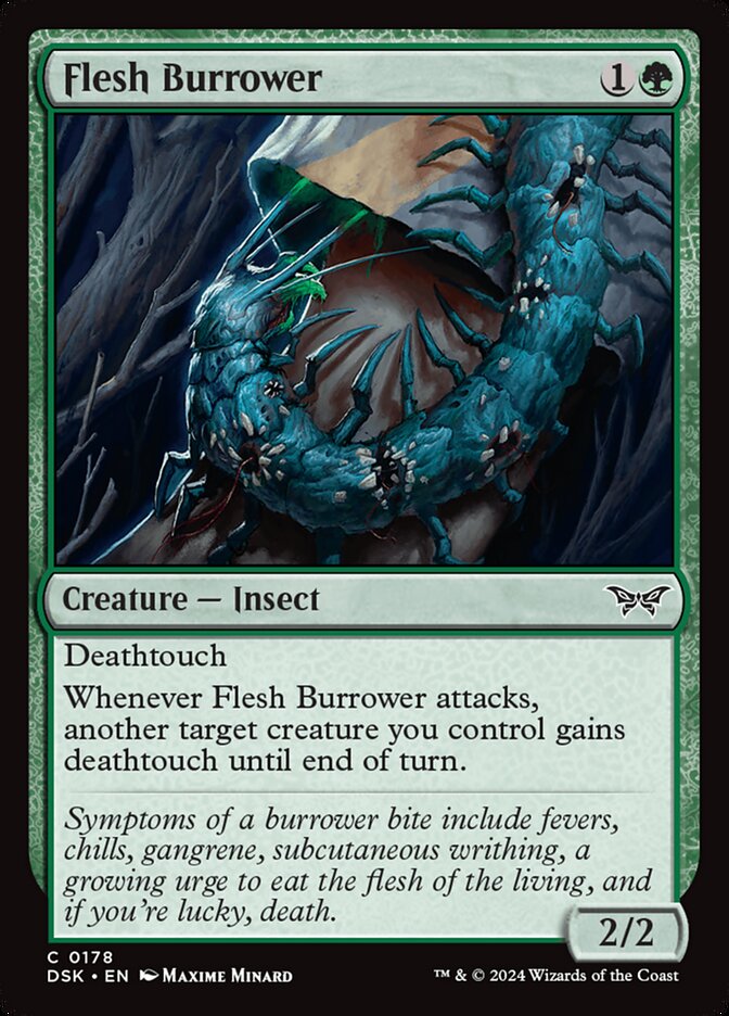 Flesh Burrower - Foil