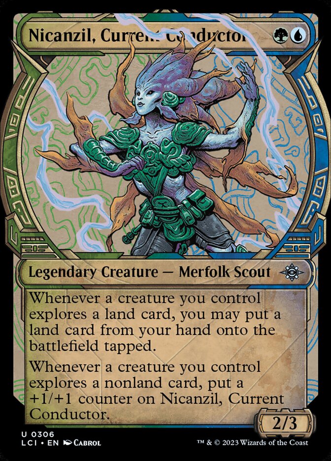 Nicanzil, Current Conductor - Showcase - Foil