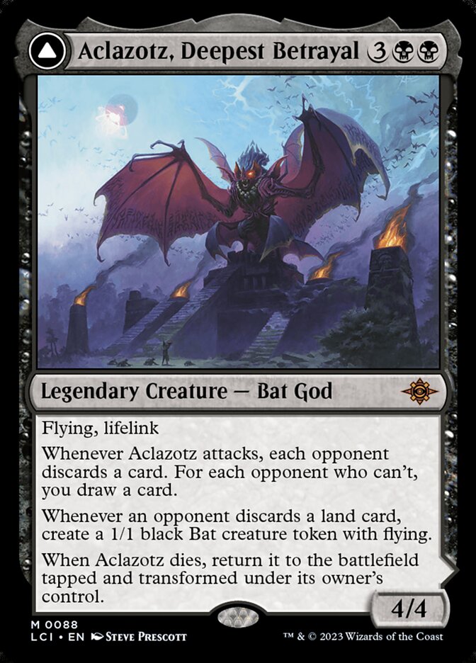 Aclazotz, Deepest Betrayal // Temple of the Dead - Foil