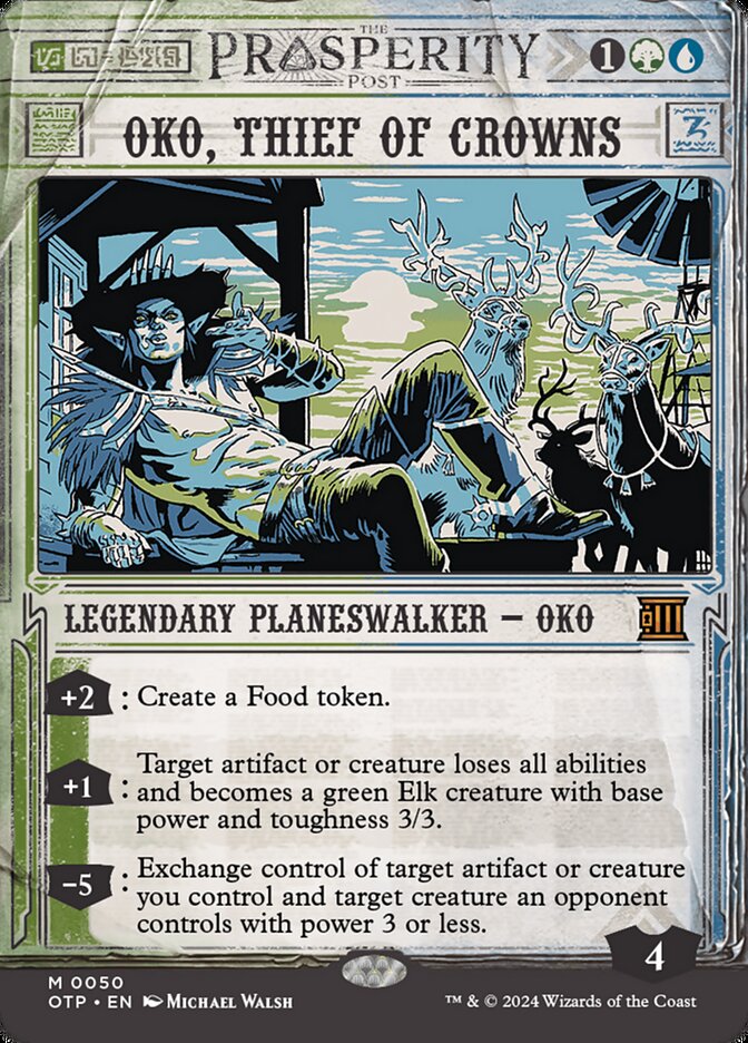 Oko, Thief of Crowns - Prosperity