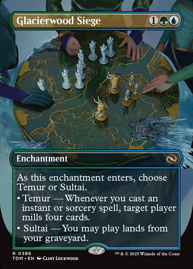 Glacierwood Siege - Borderless - Foil