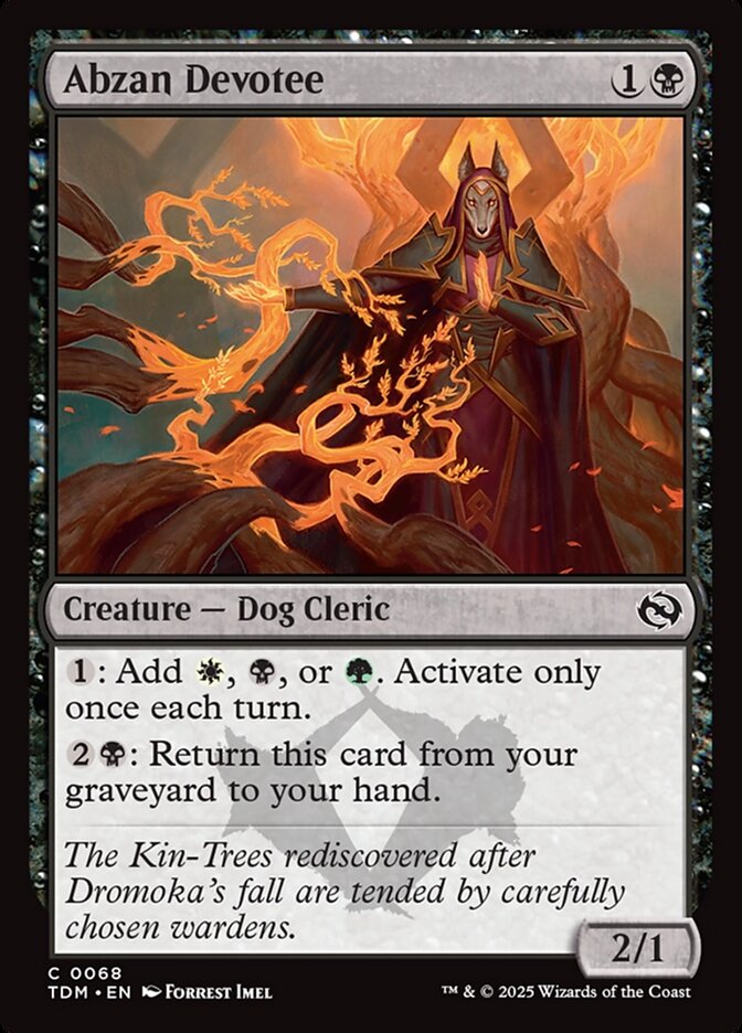 Abzan Devotee - Foil