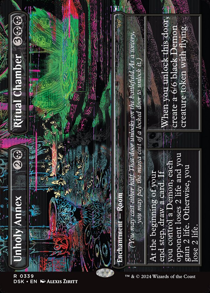 Unholy Annex // Ritual Chamber - Borderless - Foil