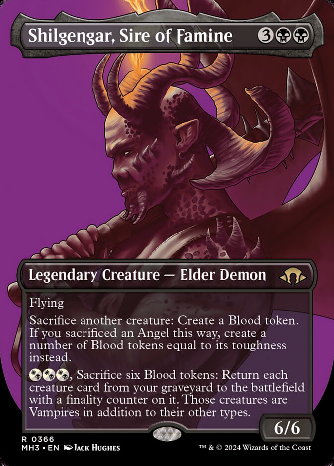 Shilgengar, Sire of Famine - Borderless - Foil